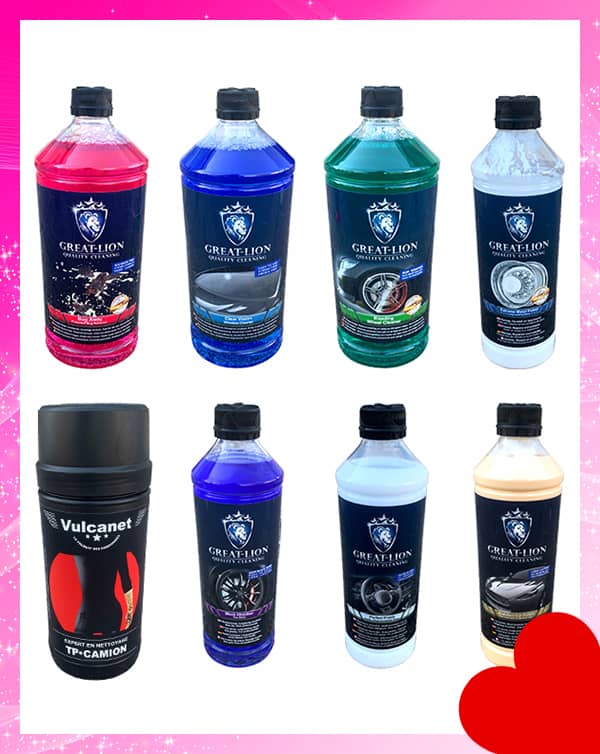 produits entretien vulcanet great lion